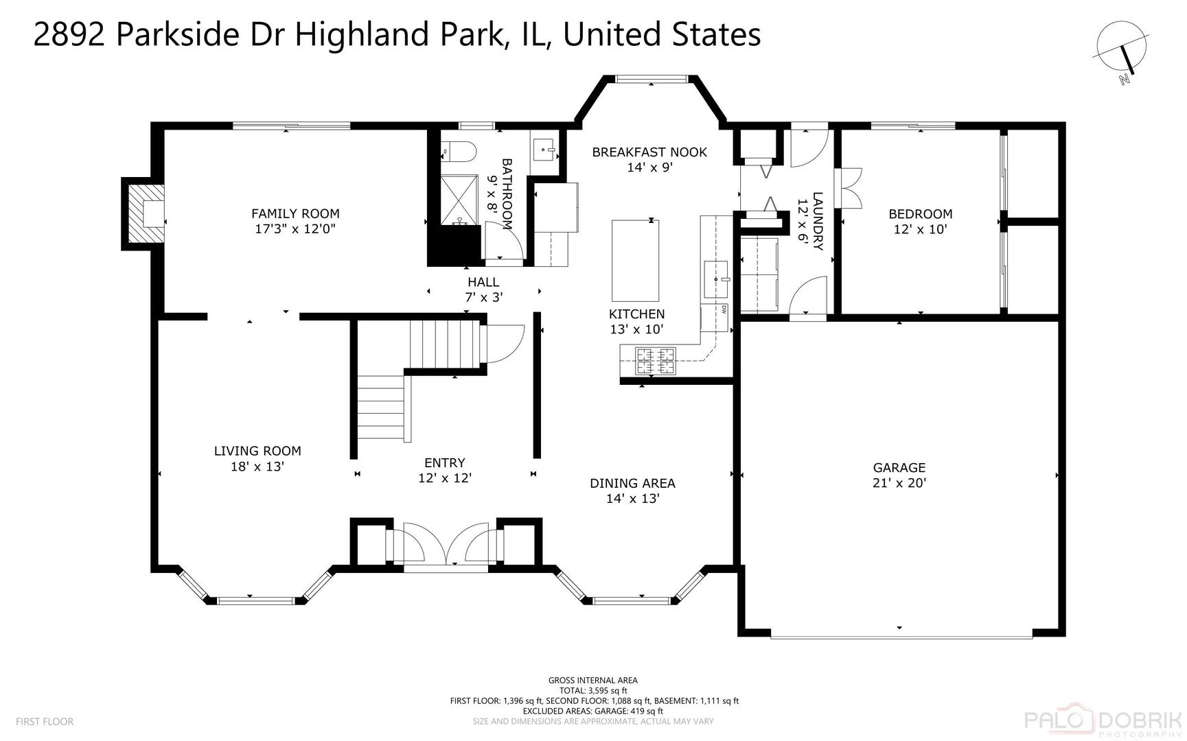 2892 Parkside Drive, Highland Park, IL 60035