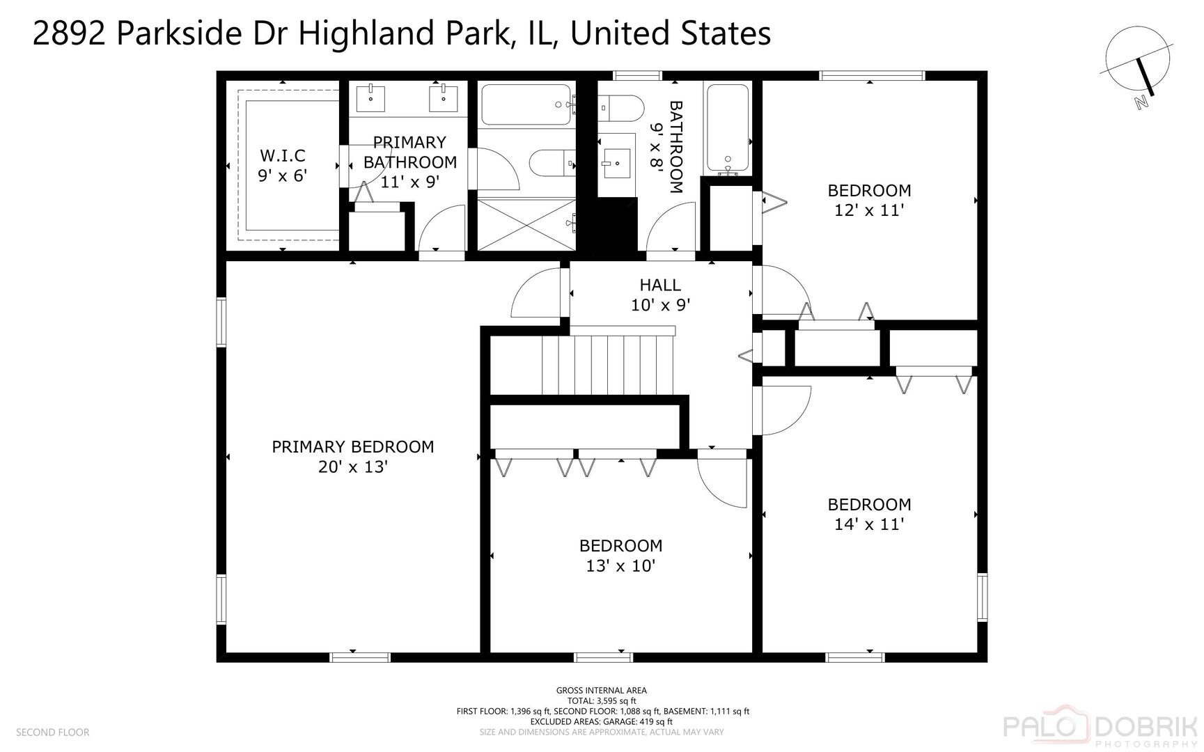 2892 Parkside Drive, Highland Park, IL 60035