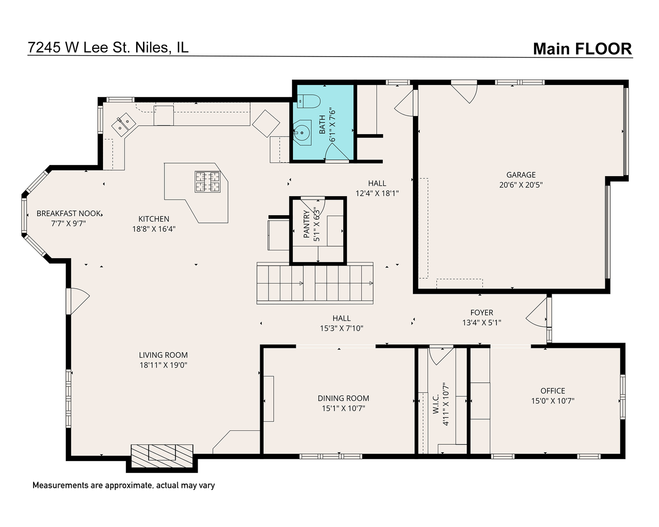 7245 W Lee Street, Niles, IL 60714