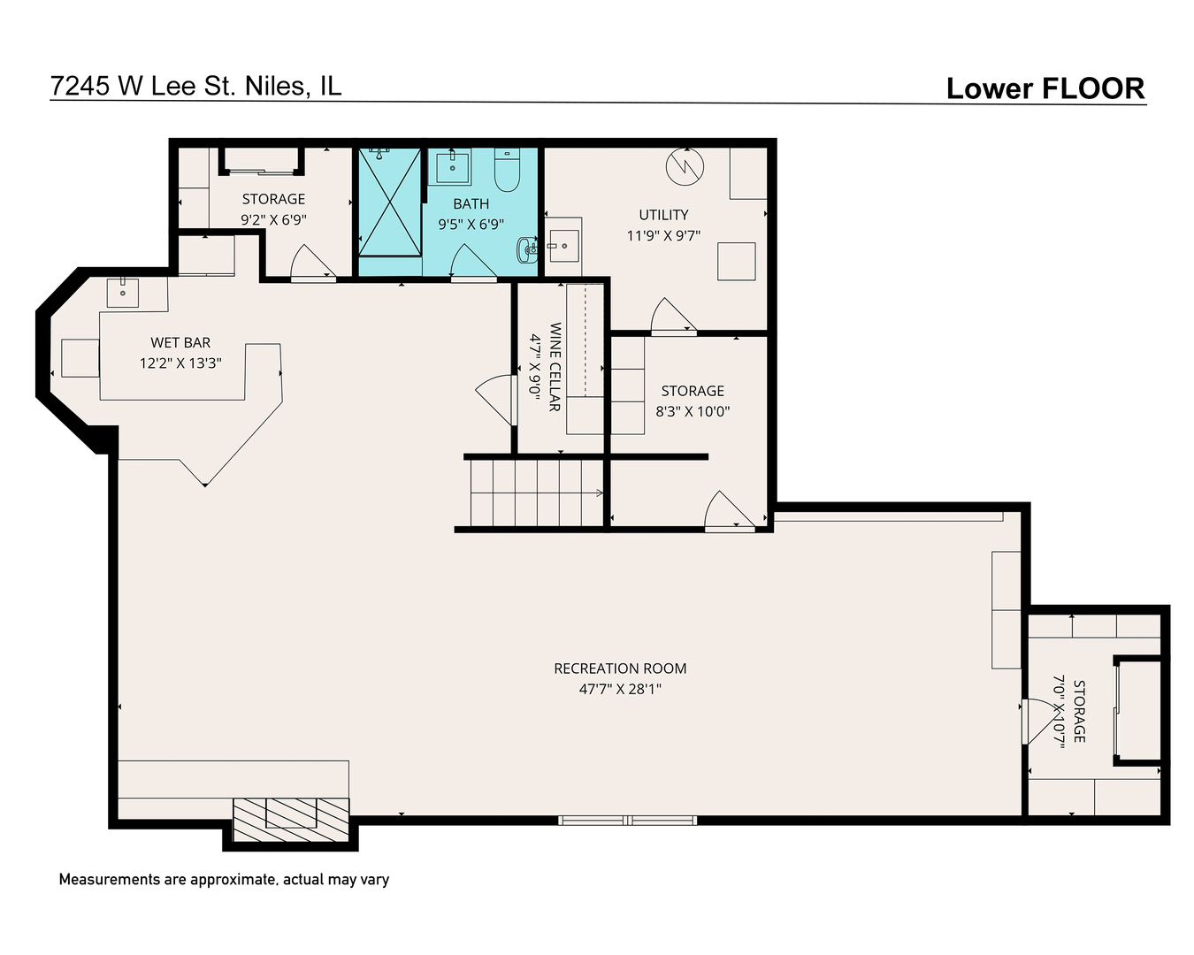 7245 W Lee Street, Niles, IL 60714
