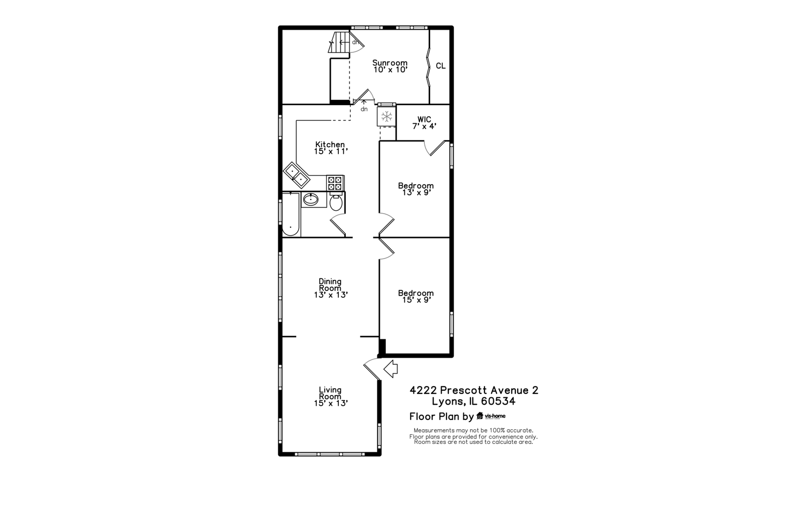 4222 Prescott Avenue #2, Lyons, IL 60534