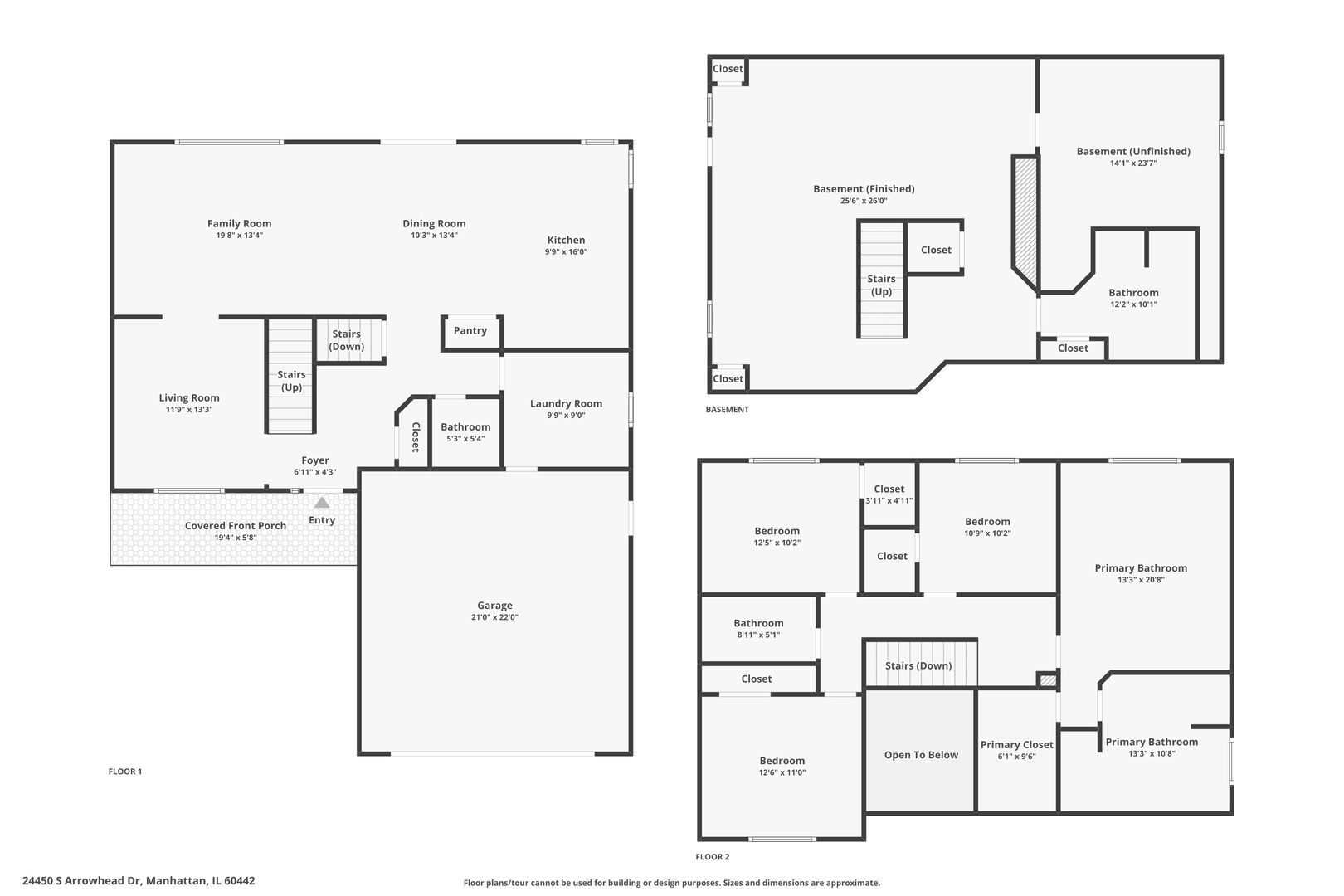 24450 Arrowhead Drive, Manhattan, IL 60442