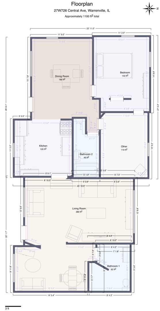 27W726 Central Avenue, Warrenville, IL 60555