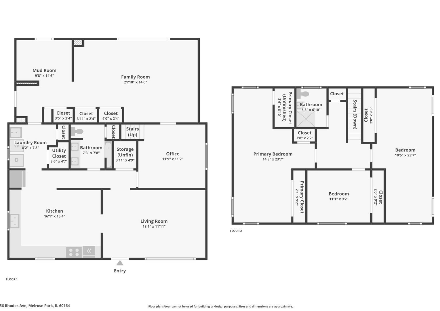 2956 Rhodes Avenue, Melrose Park, IL 60164