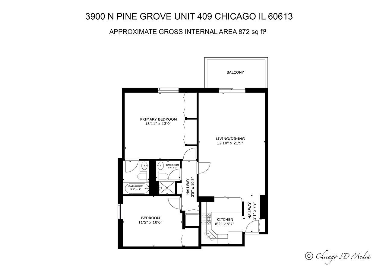 3900 N Pine Grove Avenue #409, Chicago, IL 60613