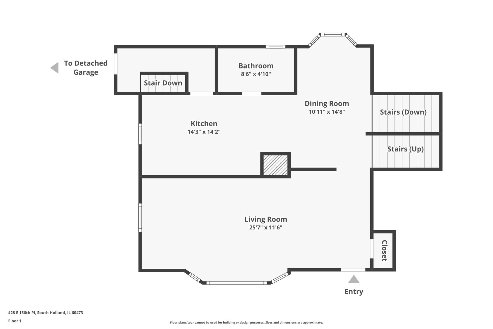 428 E 156th Place, South Holland, IL 60473