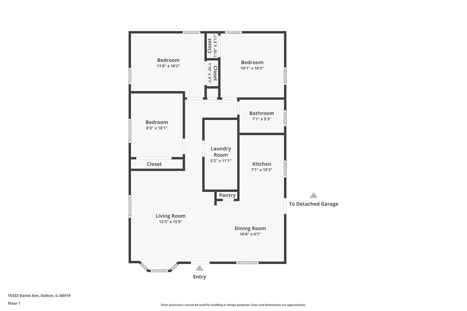 15332 Dante Avenue, Dolton, IL 60419