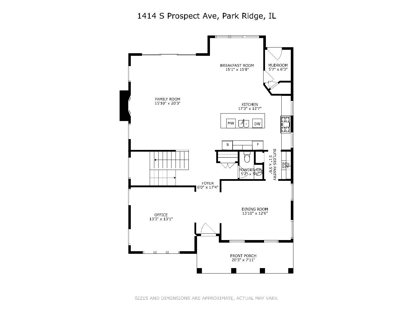 1414 S Prospect Avenue, Park Ridge, IL 60068