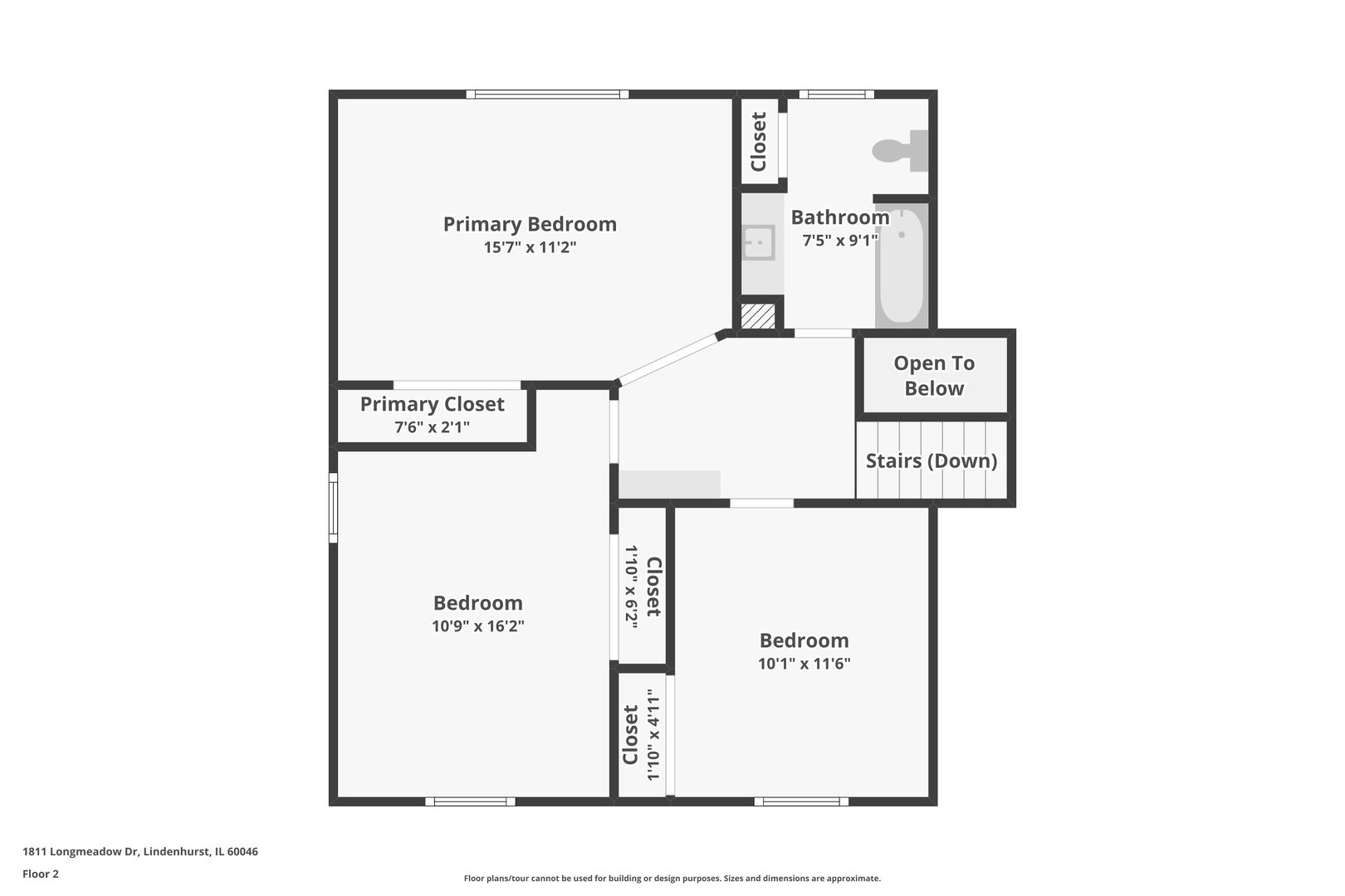 1811 Longmeadow Drive, Lindenhurst, IL 60046