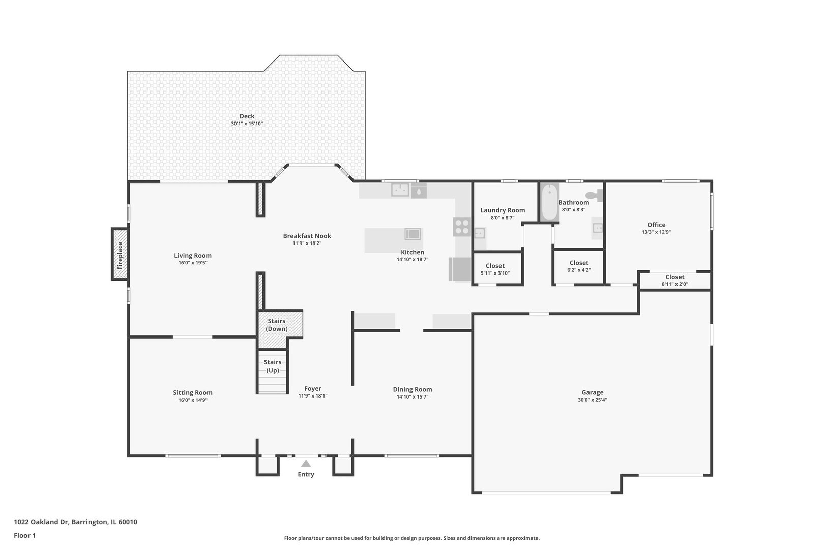 1022 Oakland Drive, Barrington, IL 60010