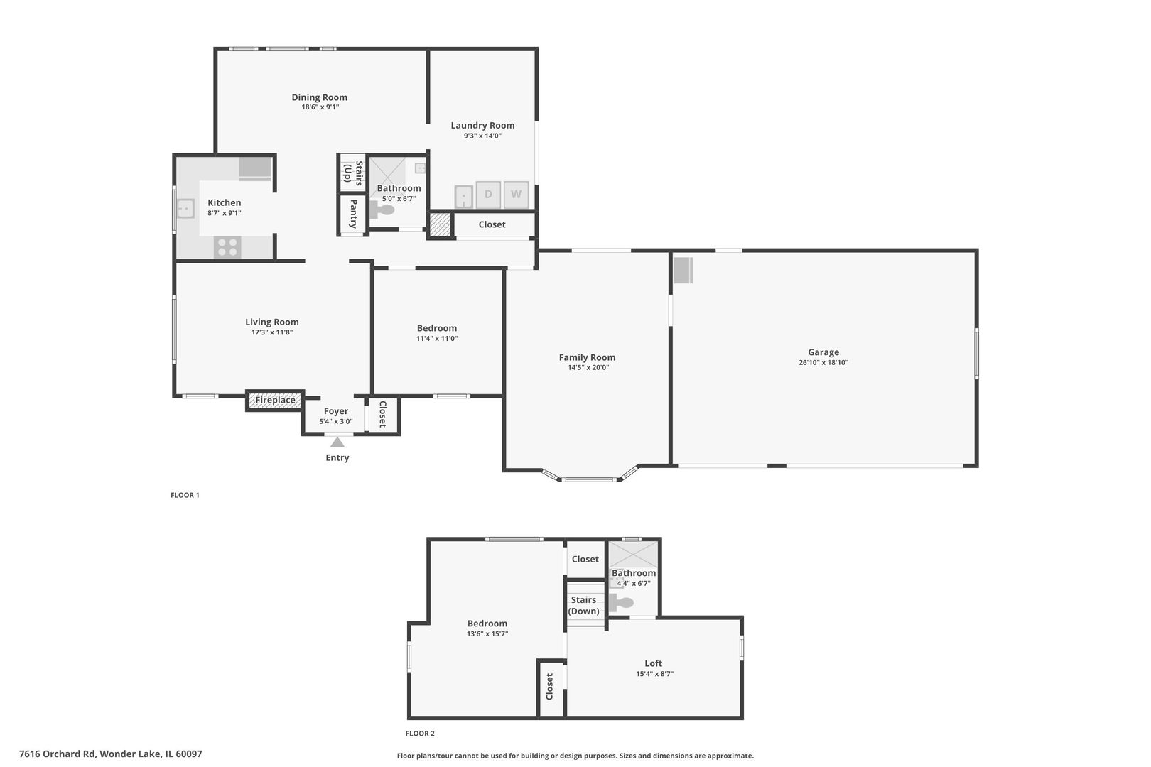 7616 Orchard Road, Wonder Lake, IL 60097