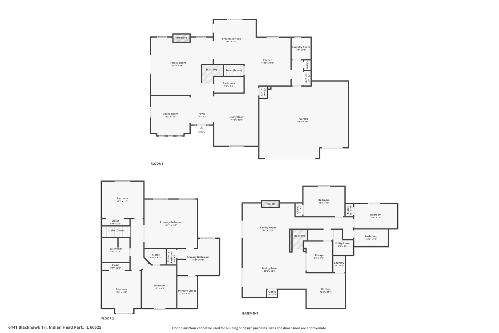 6441 Blackhawk Trail, Indian Head Park, IL 60525