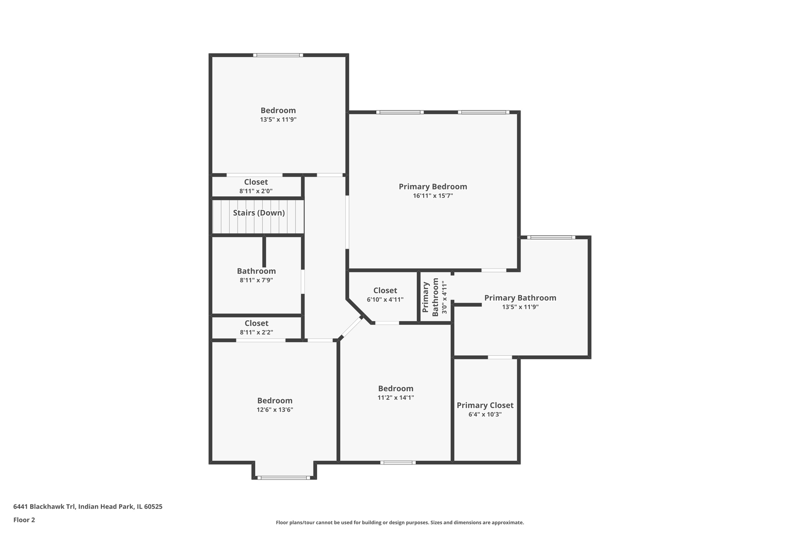 6441 Blackhawk Trail, Indian Head Park, IL 60525