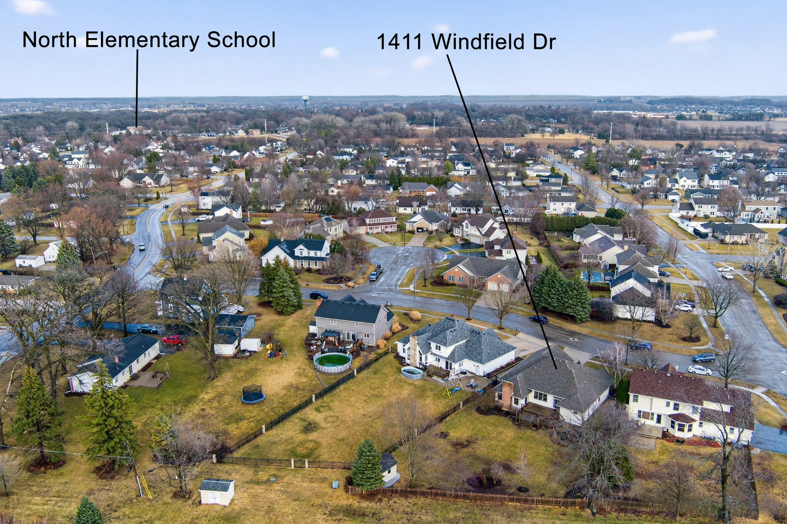 1411 Windfield Drive, Sycamore, IL 60178