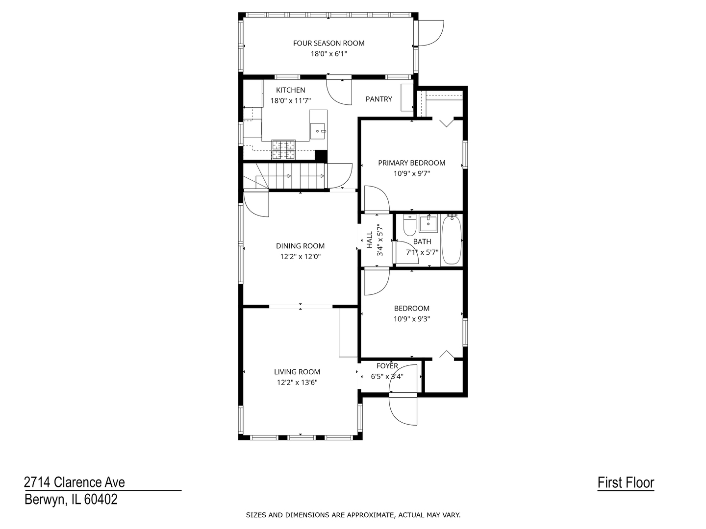 2714 Clarence Avenue, Berwyn, IL 60402