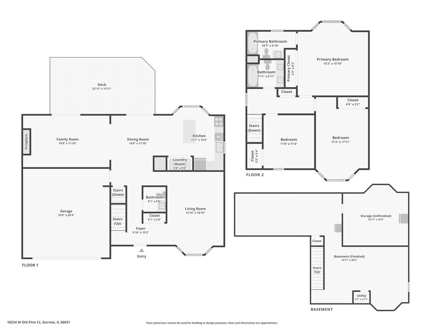 18224 W Old Pine Court, Gurnee, IL 60031