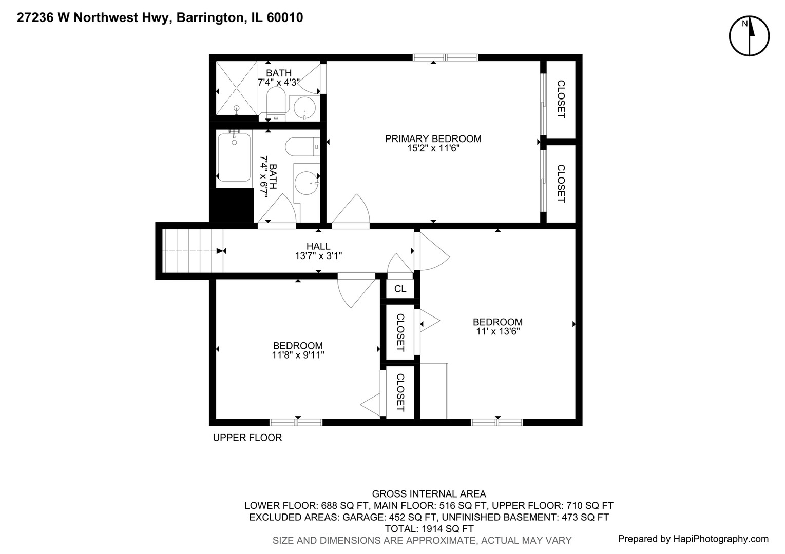 27236 W Northwest Highway, Barrington, IL 60010