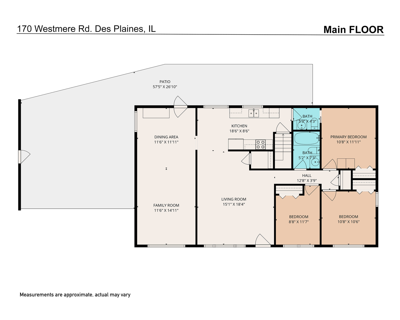 170 Westmere Road, Des Plaines, IL 60016