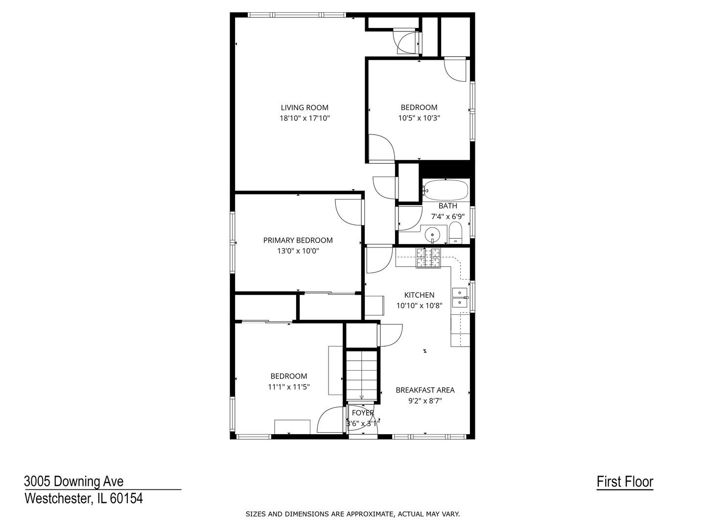 3005 Downing Avenue, Westchester, IL 60154