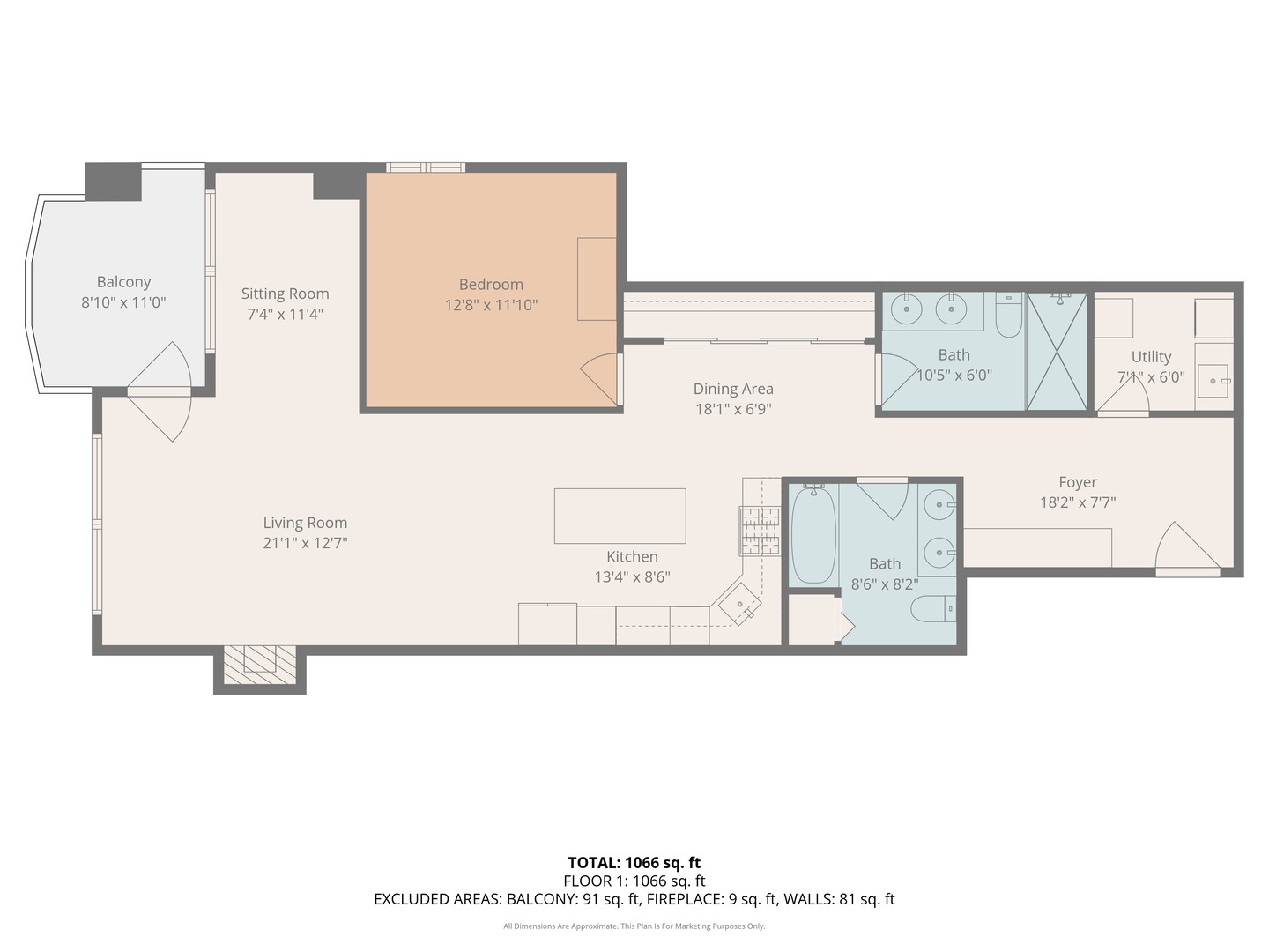 1124 Lake Street #511, Oak Park, IL 60301
