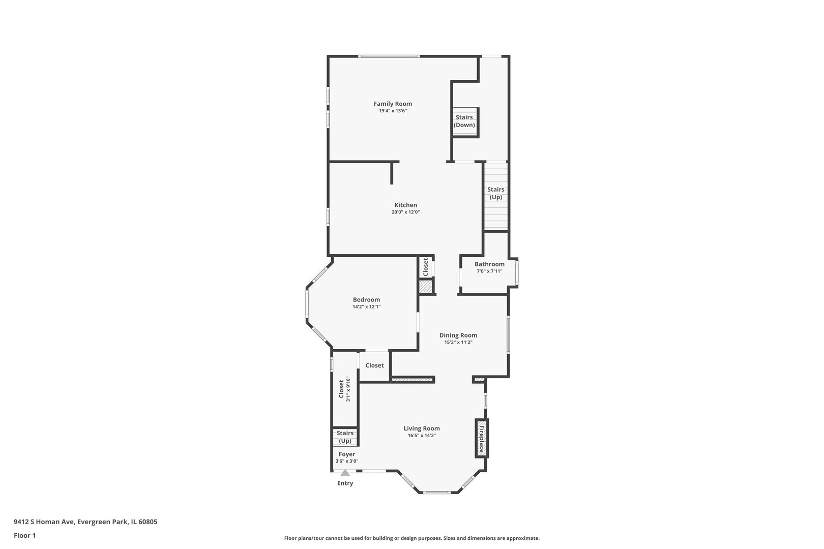 9412 S Homan Avenue, Evergreen Park, IL 60805