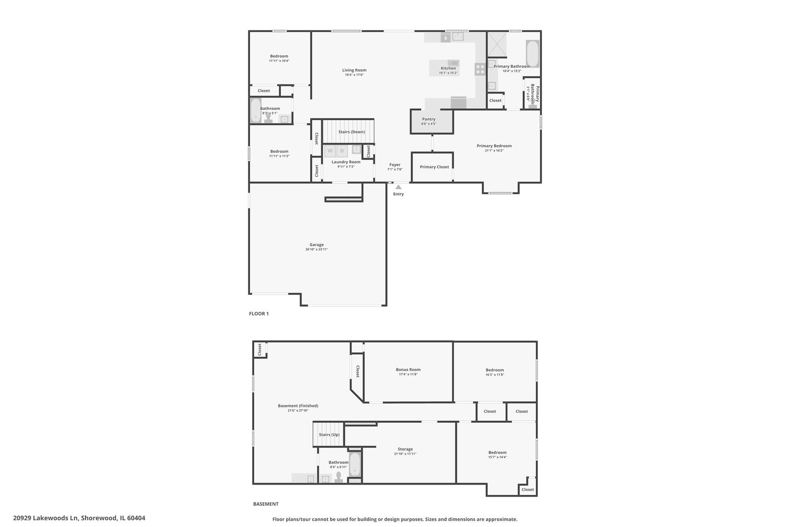 20929 Lakewoods Lane, Shorewood, IL 60404