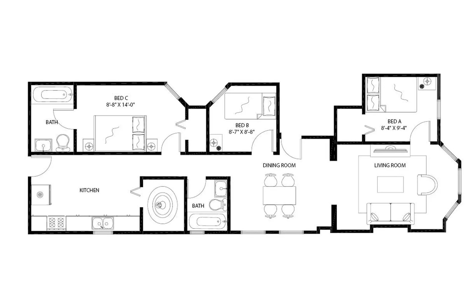 1945 W Cermak Road #3, Chicago, IL 60608