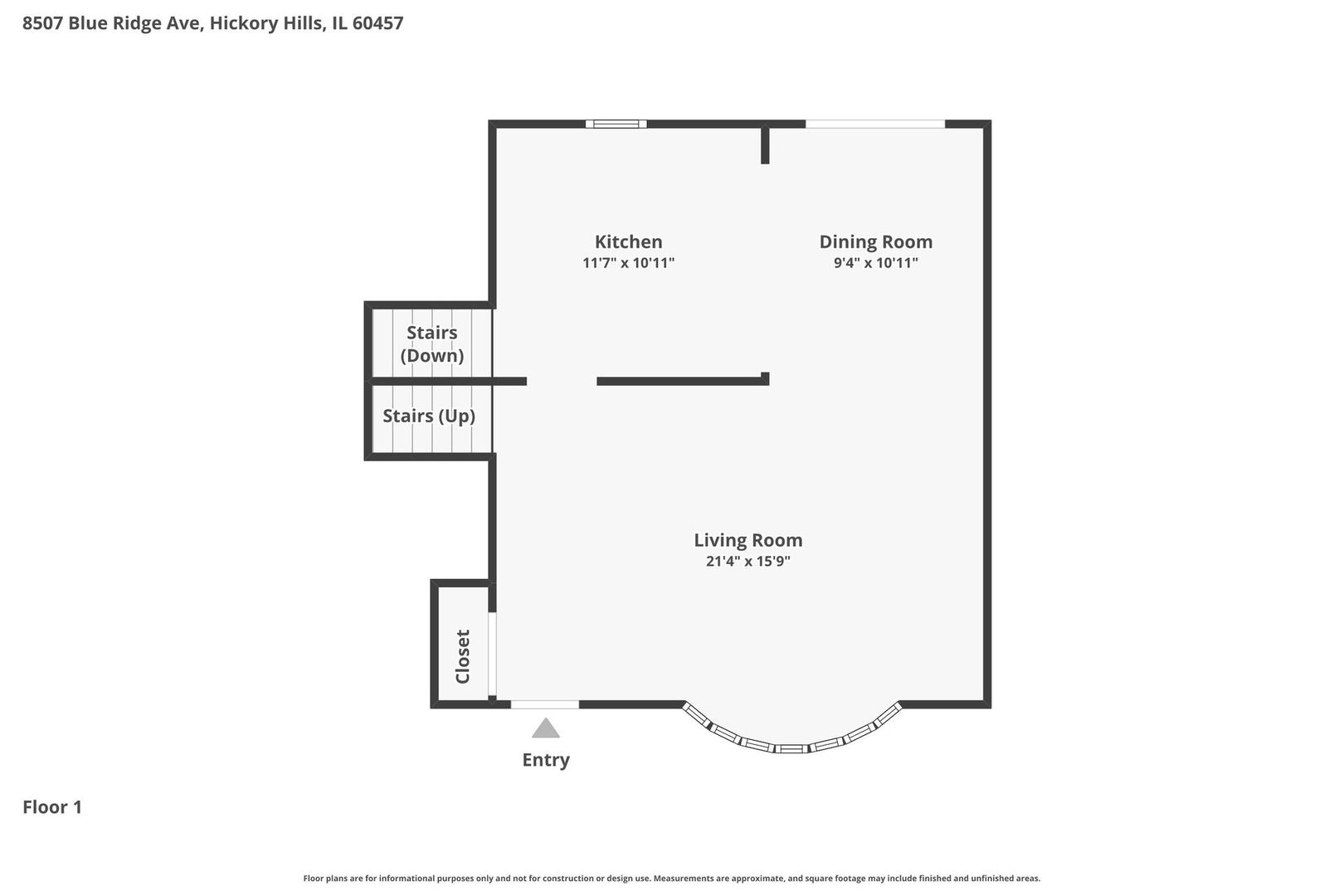 8507 Blue Ridge Avenue, Hickory Hills, IL 60457