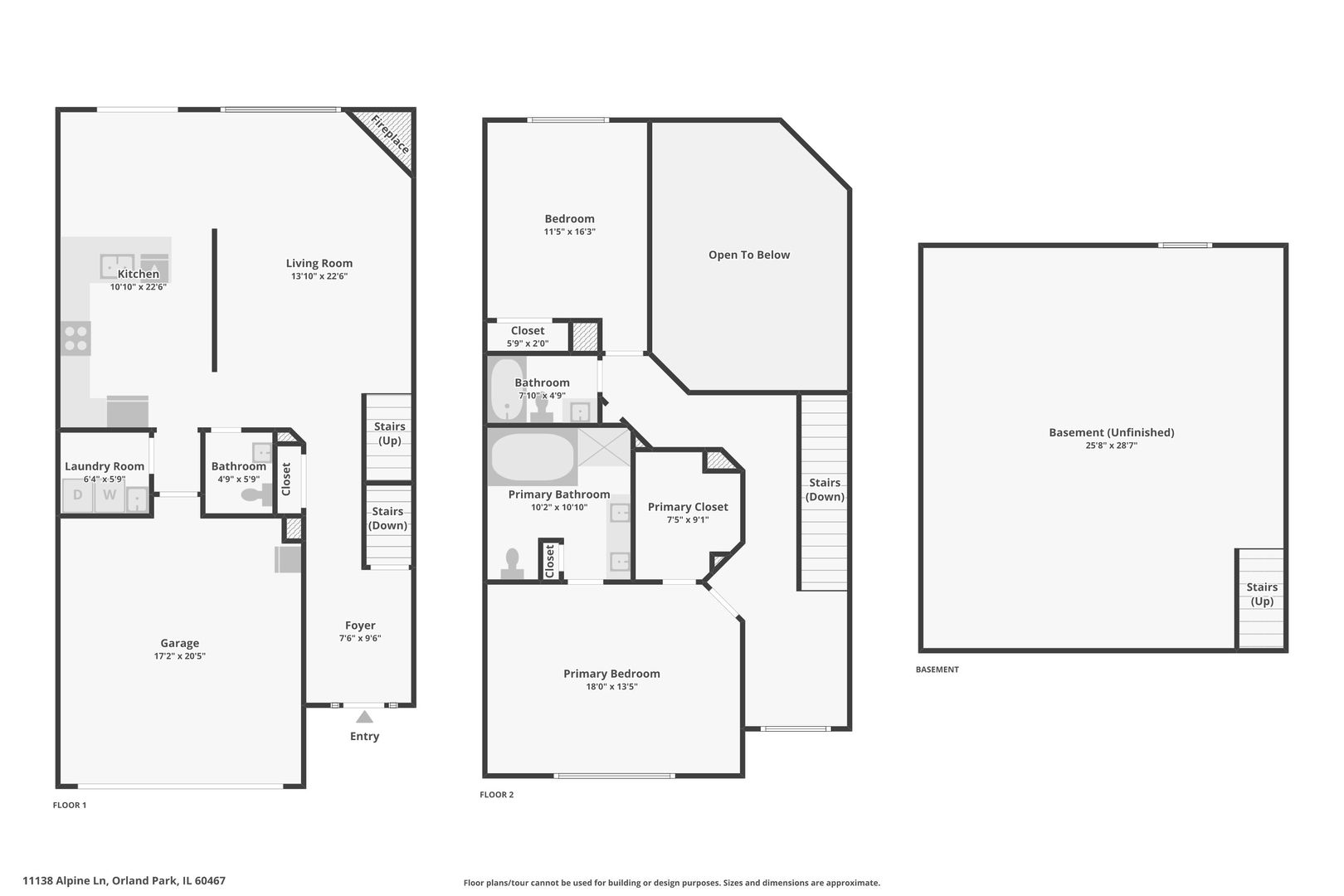 11138 ALPINE Lane #0, Orland Park, IL 60467