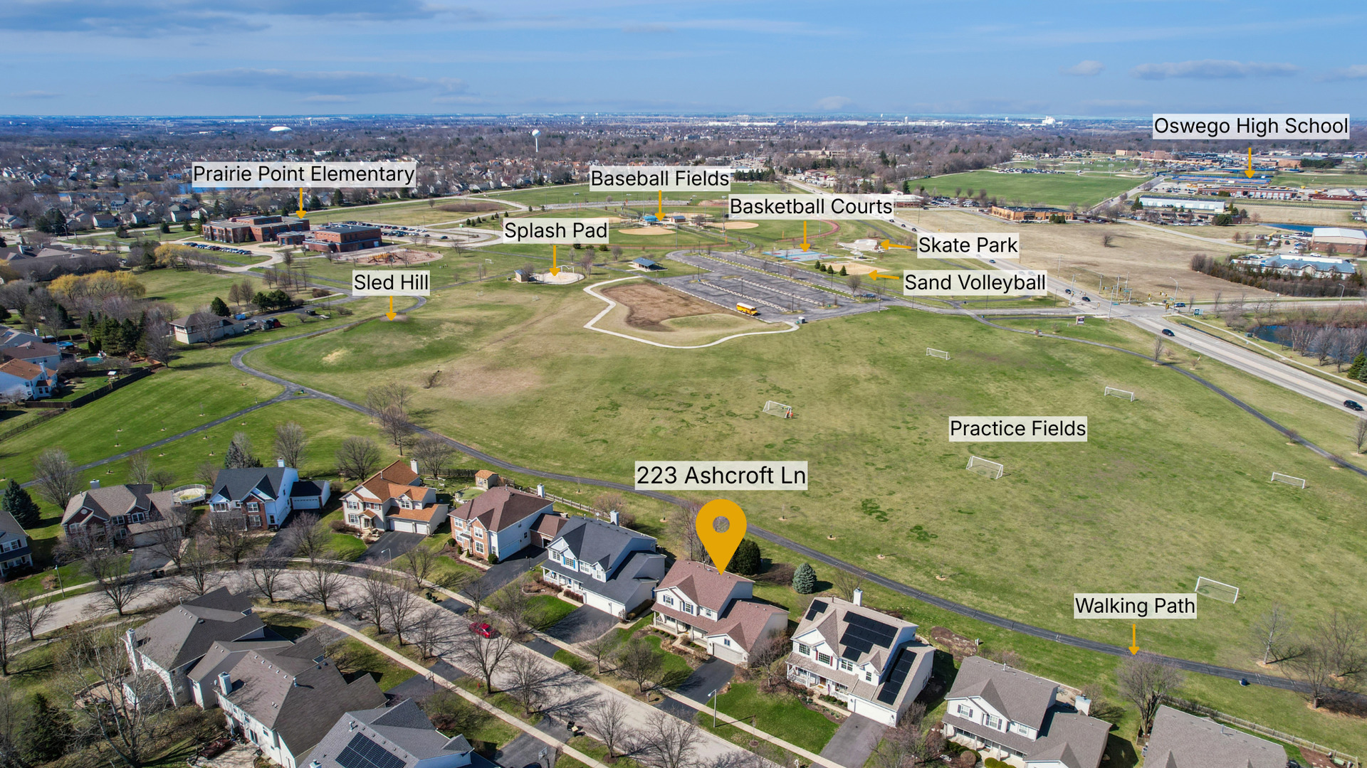 223 Ashcroft Lane, Oswego, IL 60543