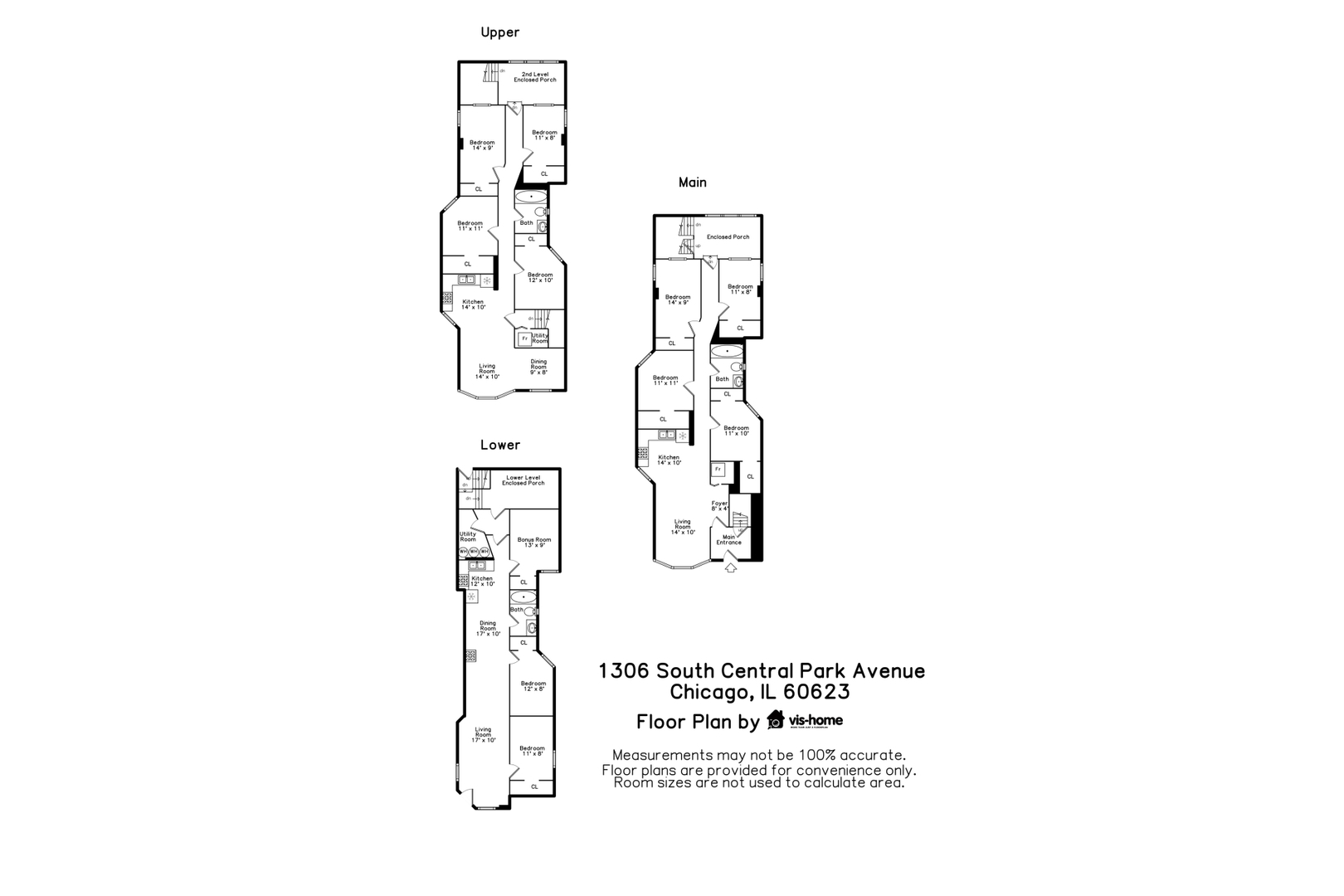 1306 S Central Park Avenue, Chicago, IL 60623