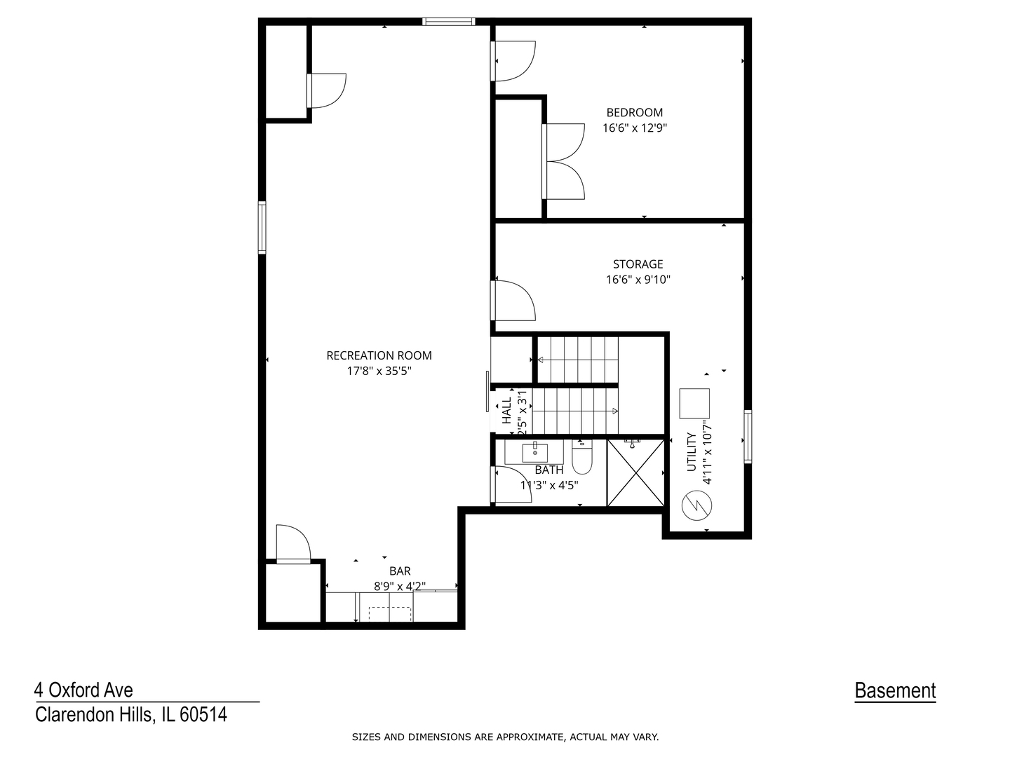 4 Oxford Avenue, Clarendon Hills, IL 60514