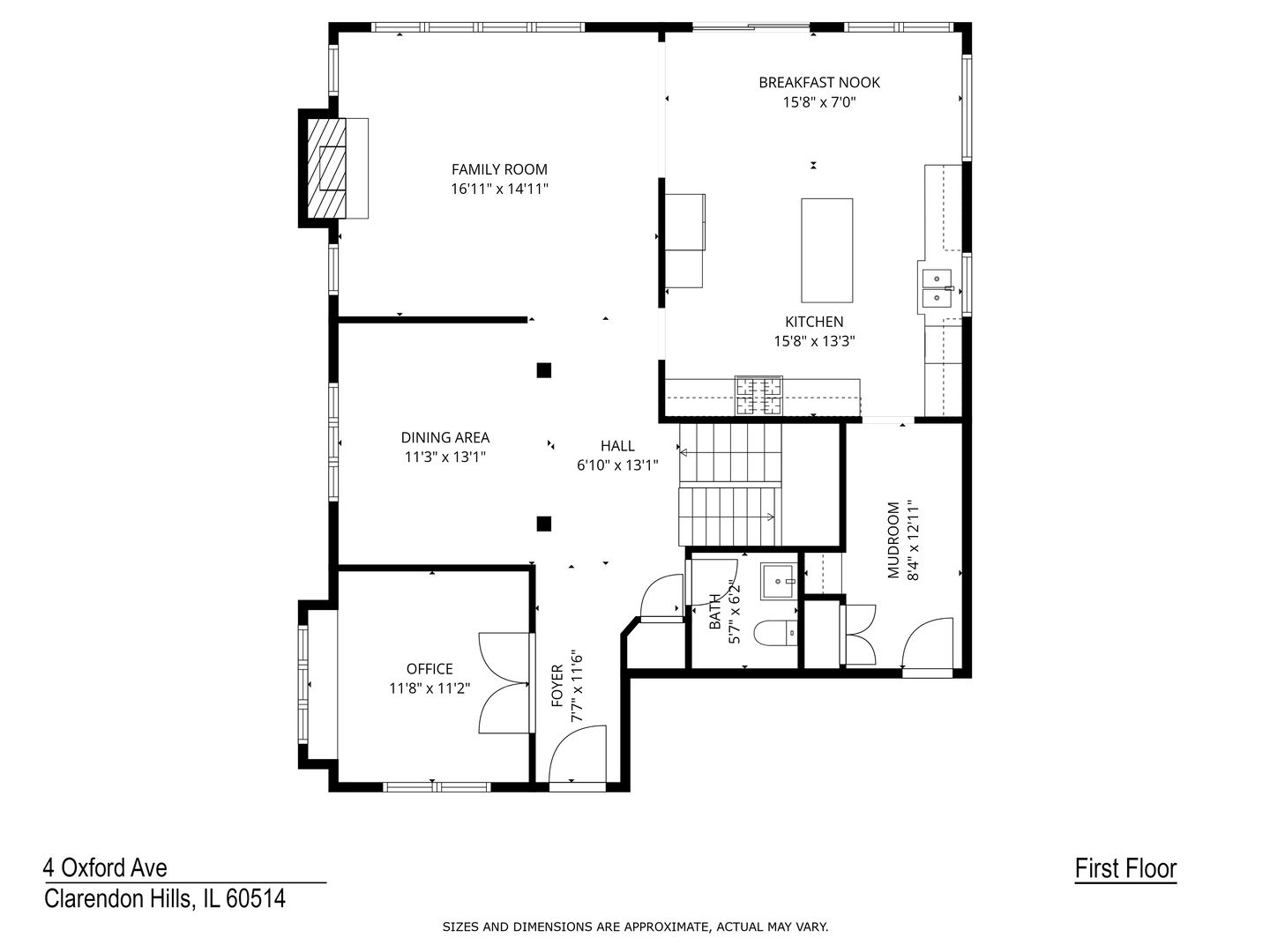 4 Oxford Avenue, Clarendon Hills, IL 60514