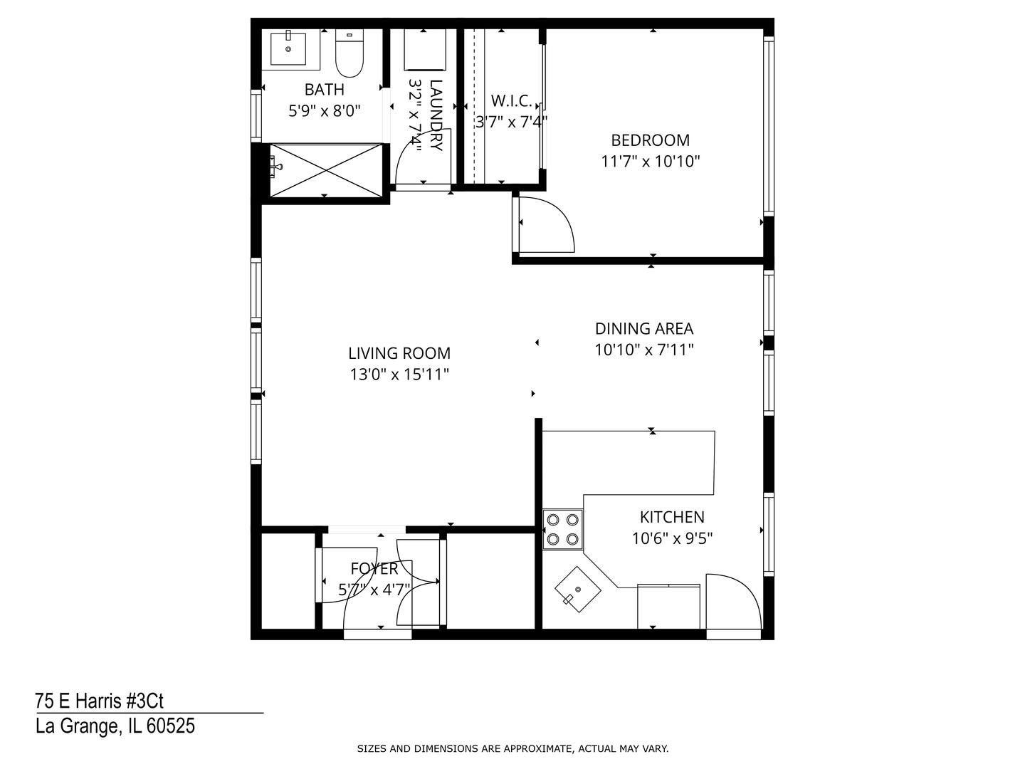 75 E Harris Avenue #3C, La Grange, IL 60525