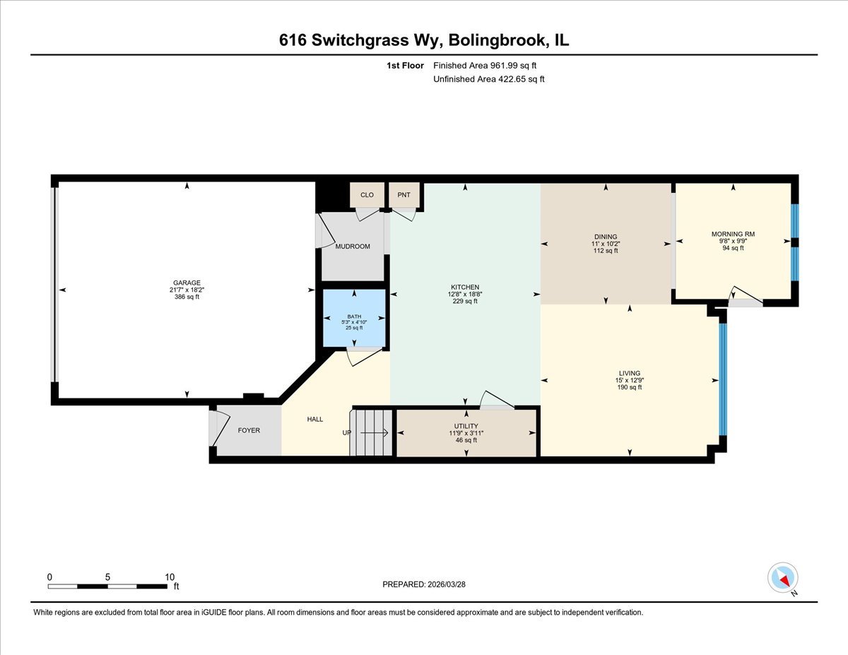 616 Switchgrass Lane #61005, Bolingbrook, IL 60490