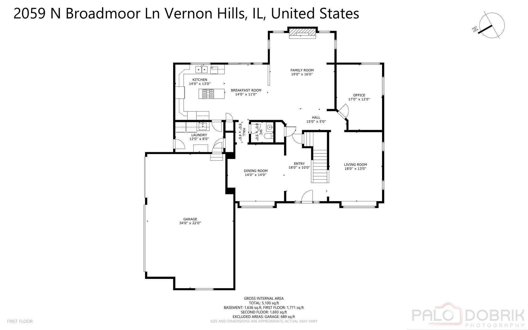 2059 Broadmoor Lane, Vernon Hills, IL 60061