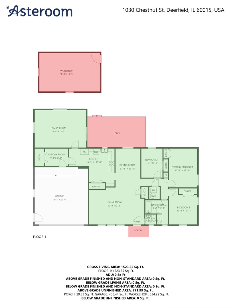 1030 Chestnut Street, Deerfield, IL 60015