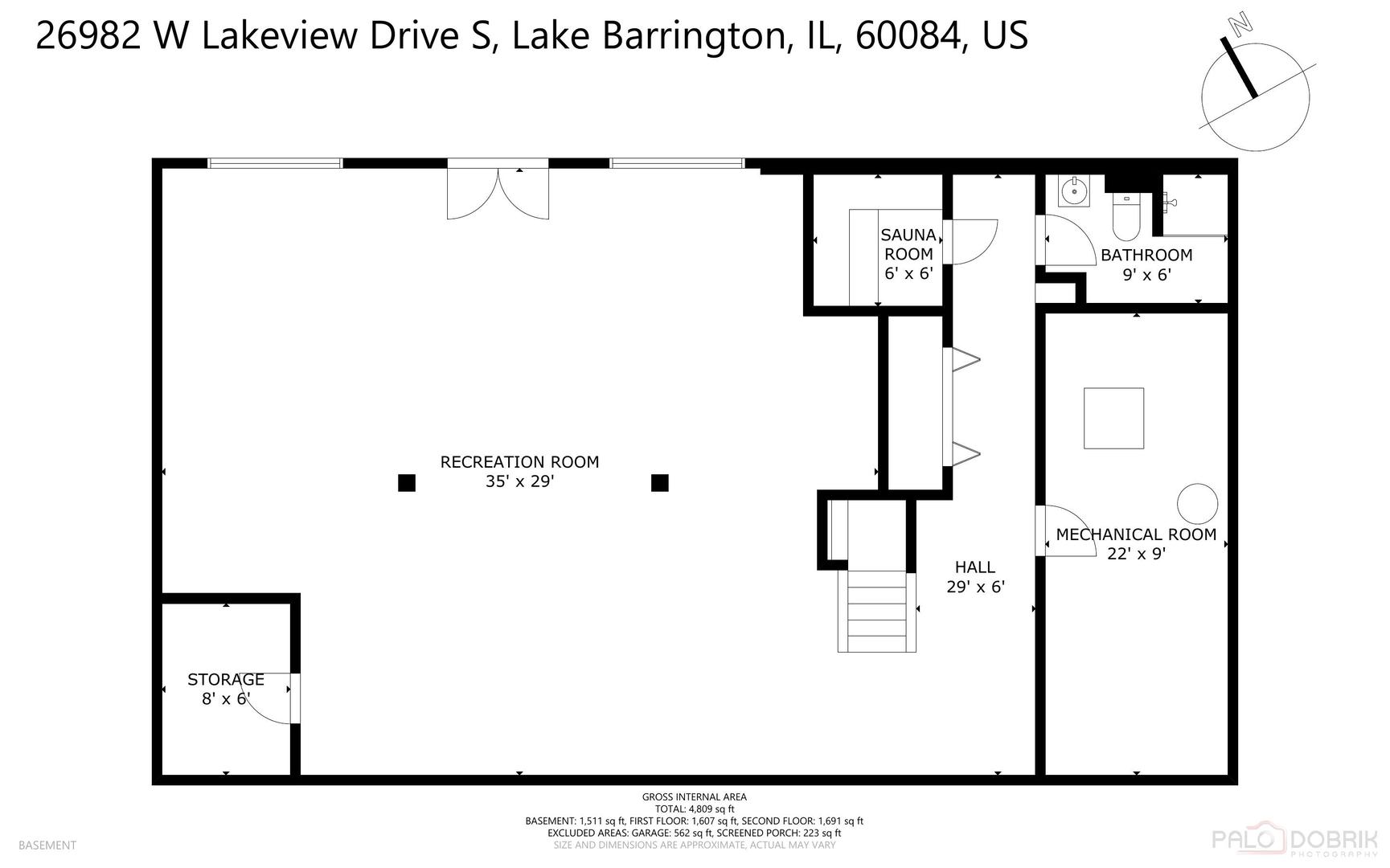 26982 W Lakeview Drive, Lake Barrington, IL 60084