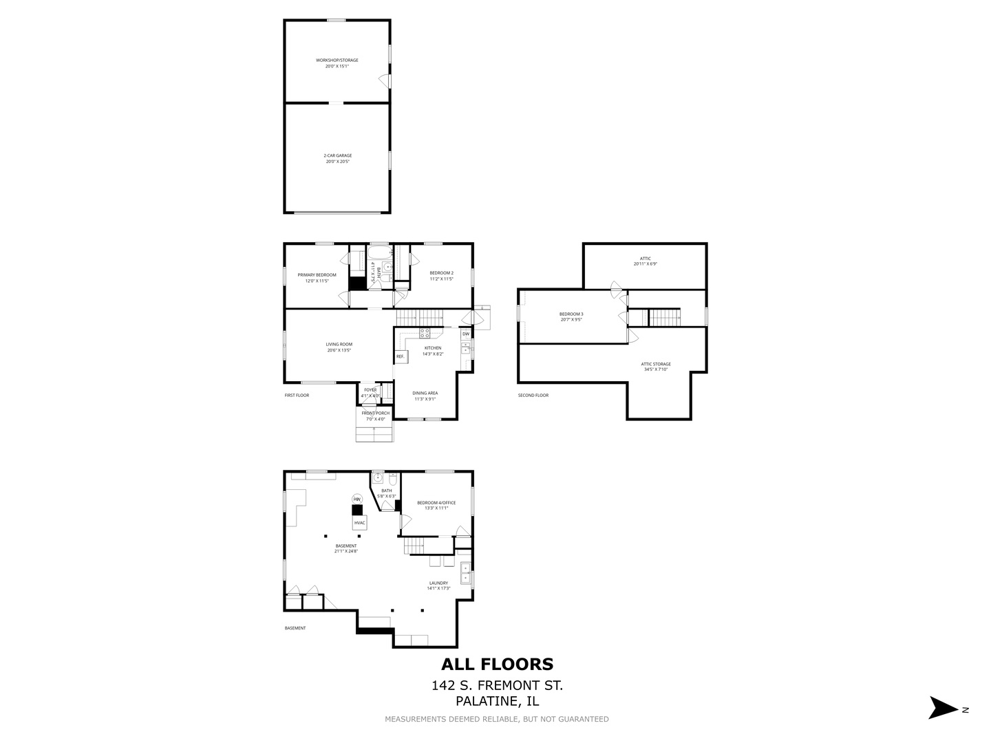 142 S Fremont Street, Palatine, IL 60067