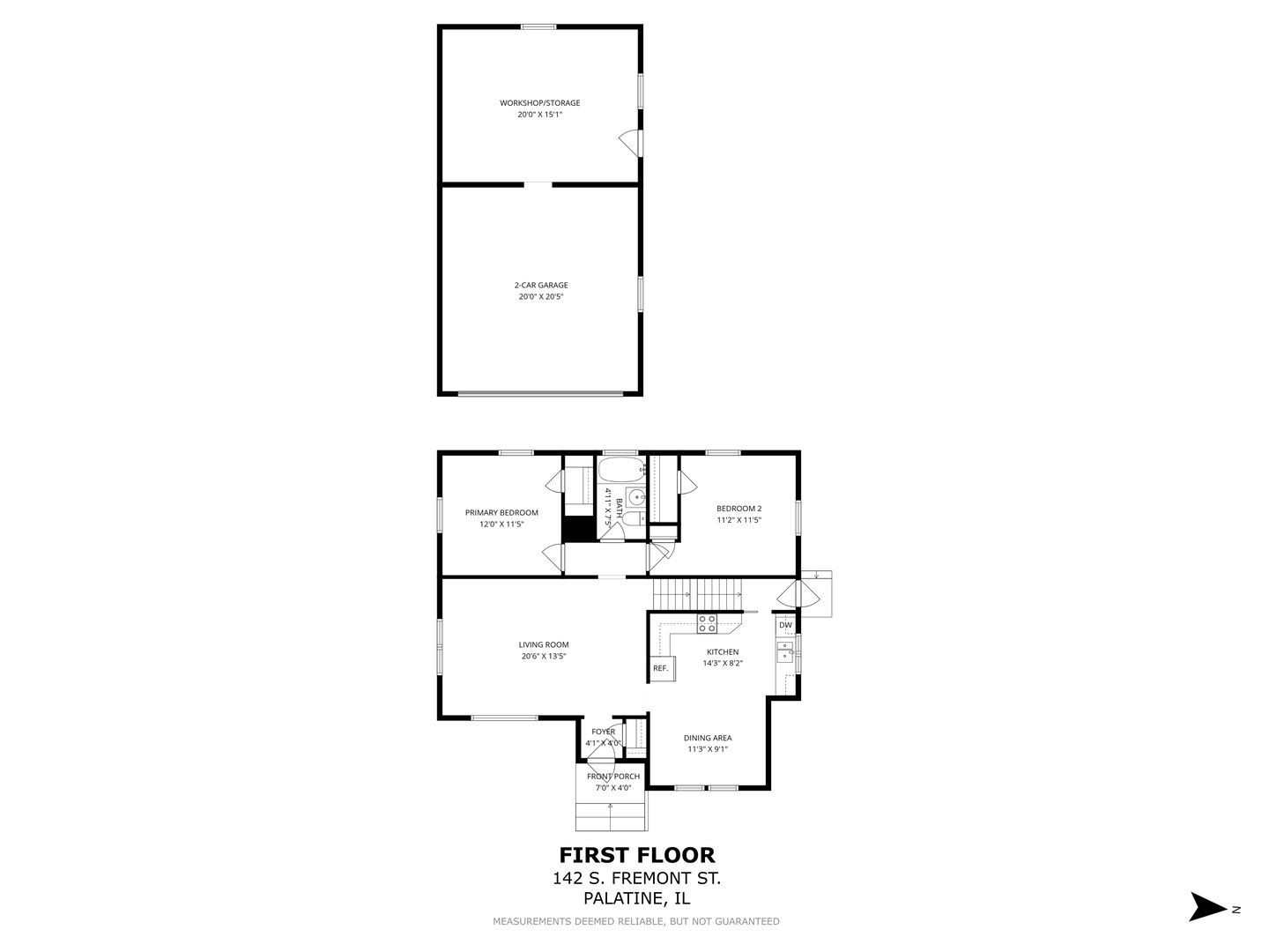 142 S Fremont Street, Palatine, IL 60067