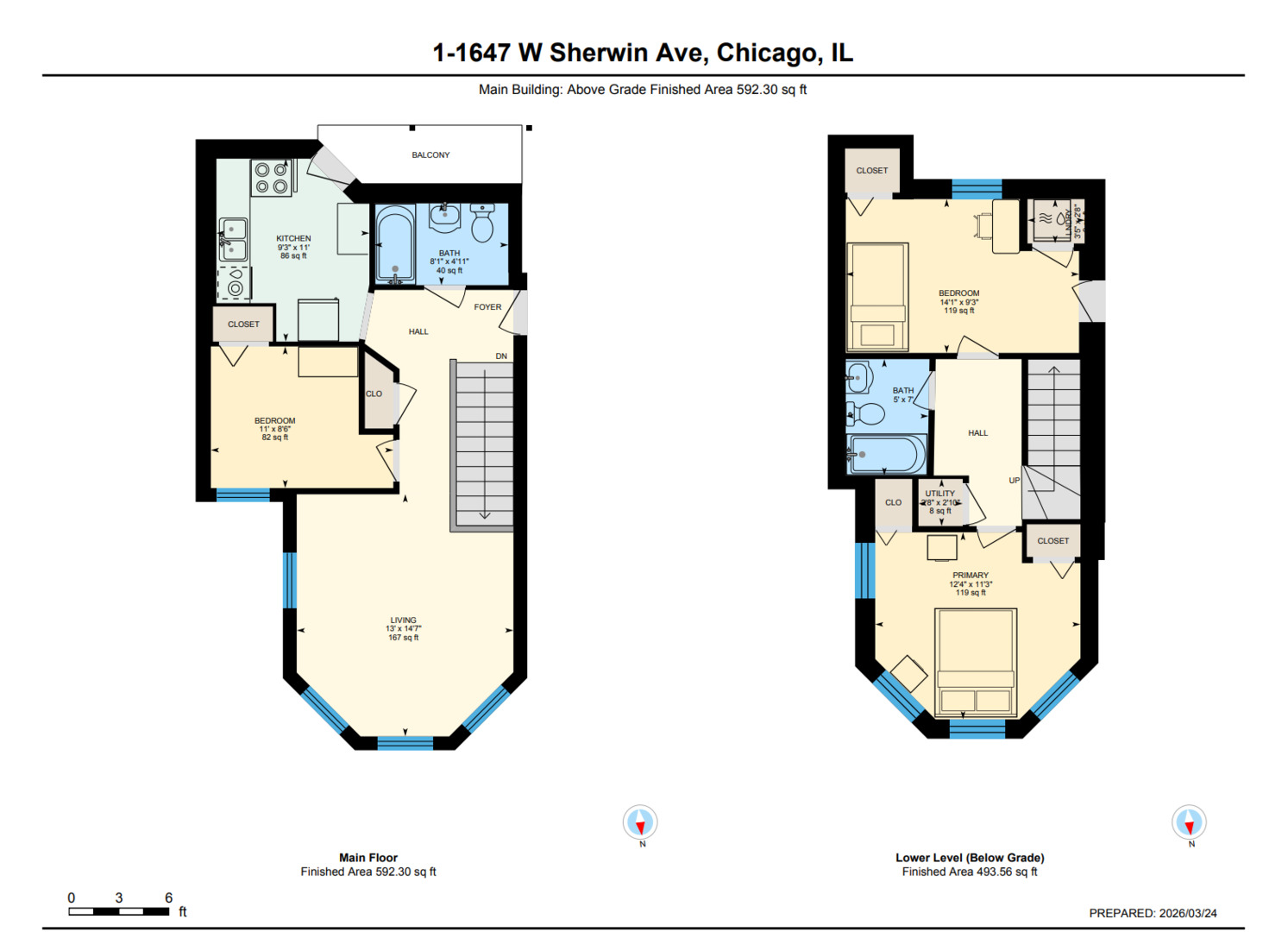 1647 W Sherwin Avenue #1, Chicago, IL 60626