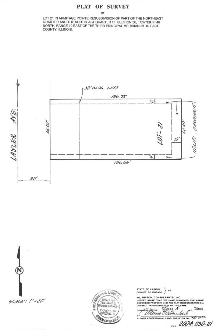 LOT#21 Lawler Avenue, Addison, IL 60101