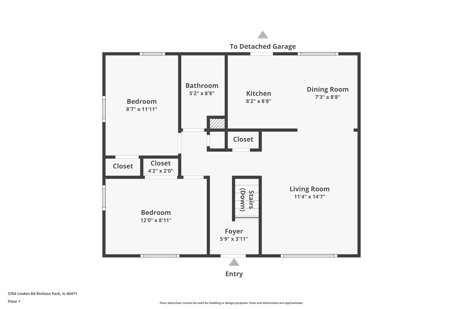 3704 Linden Road, Richton Park, IL 60471