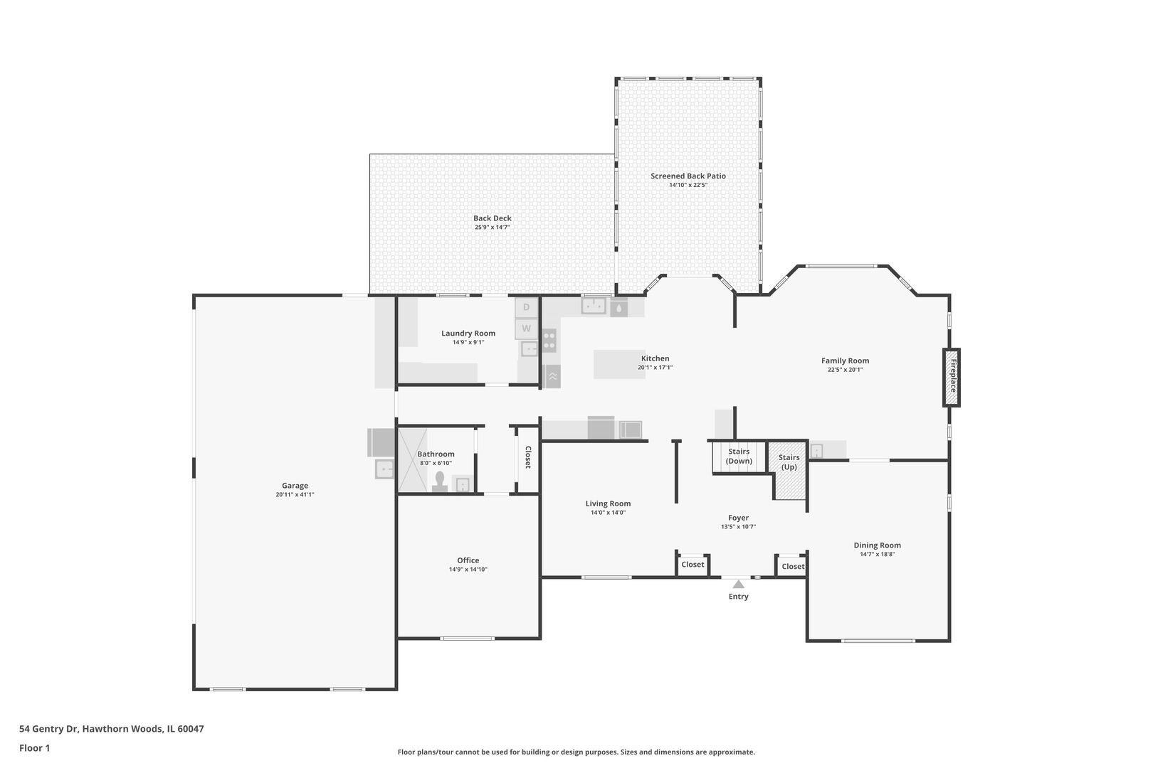 54 Gentry Drive, Hawthorn Woods, IL 60047