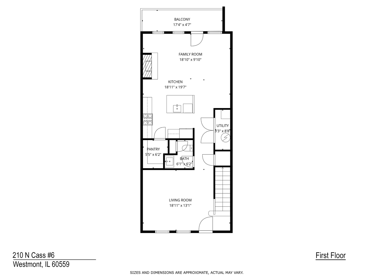 210 N Cass Avenue #6, Westmont, IL 60559