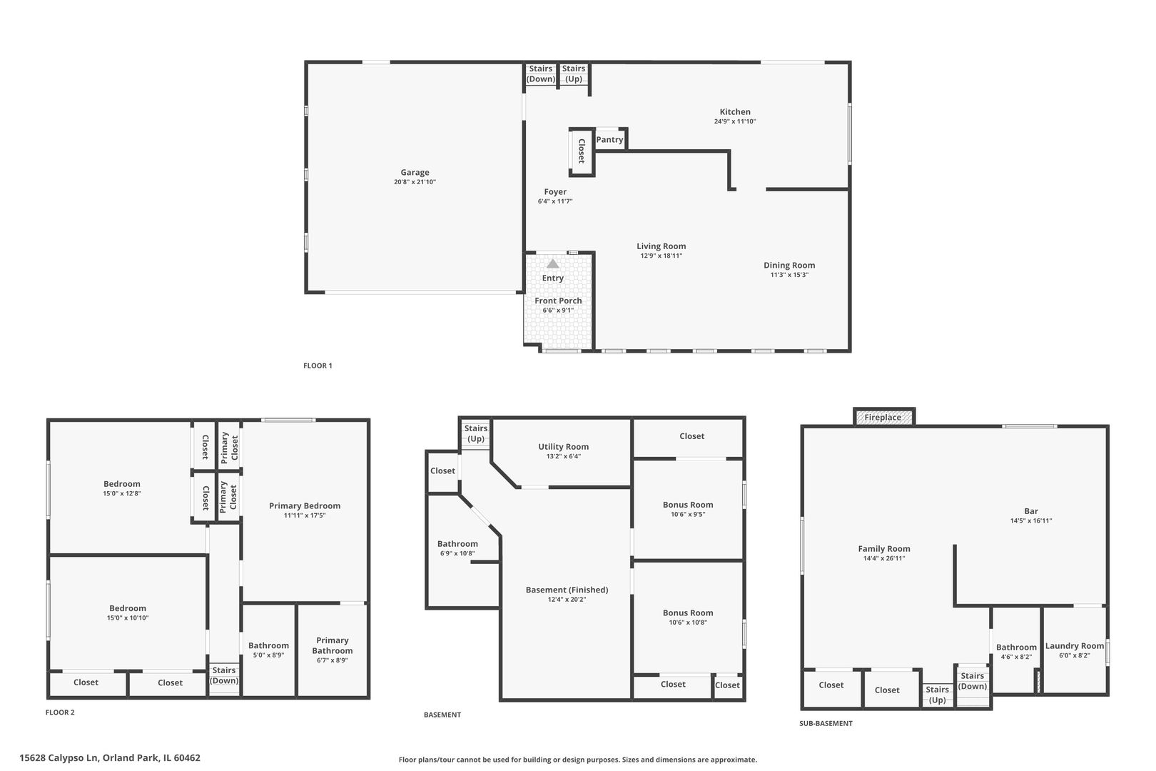 15628 Calypso Lane, Orland Park, IL 60462