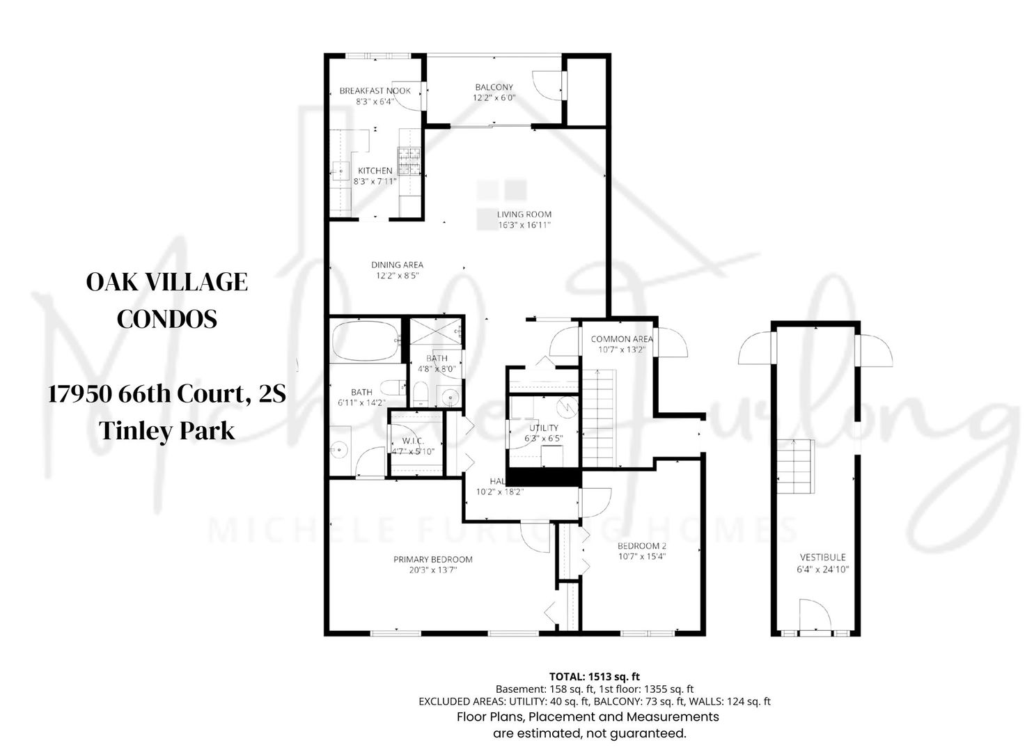 17950 66th Court #2S, Tinley Park, IL 60477