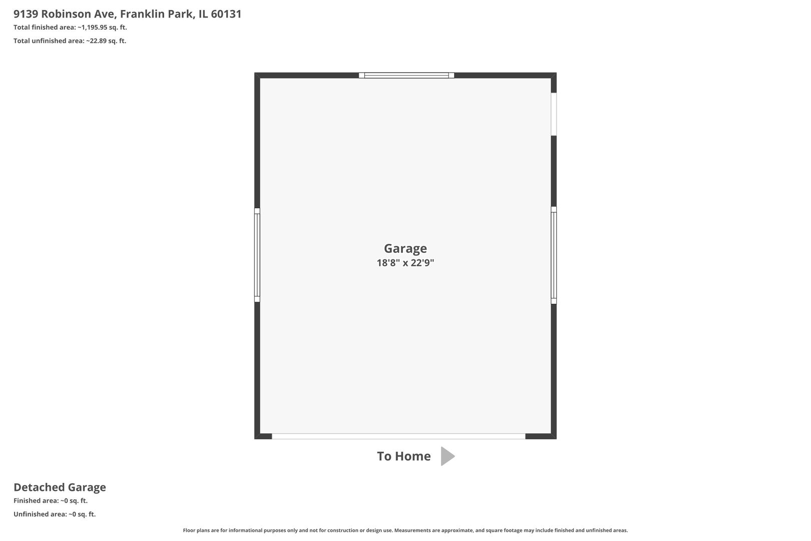 9139 Robinson Avenue, Franklin Park, IL 60131