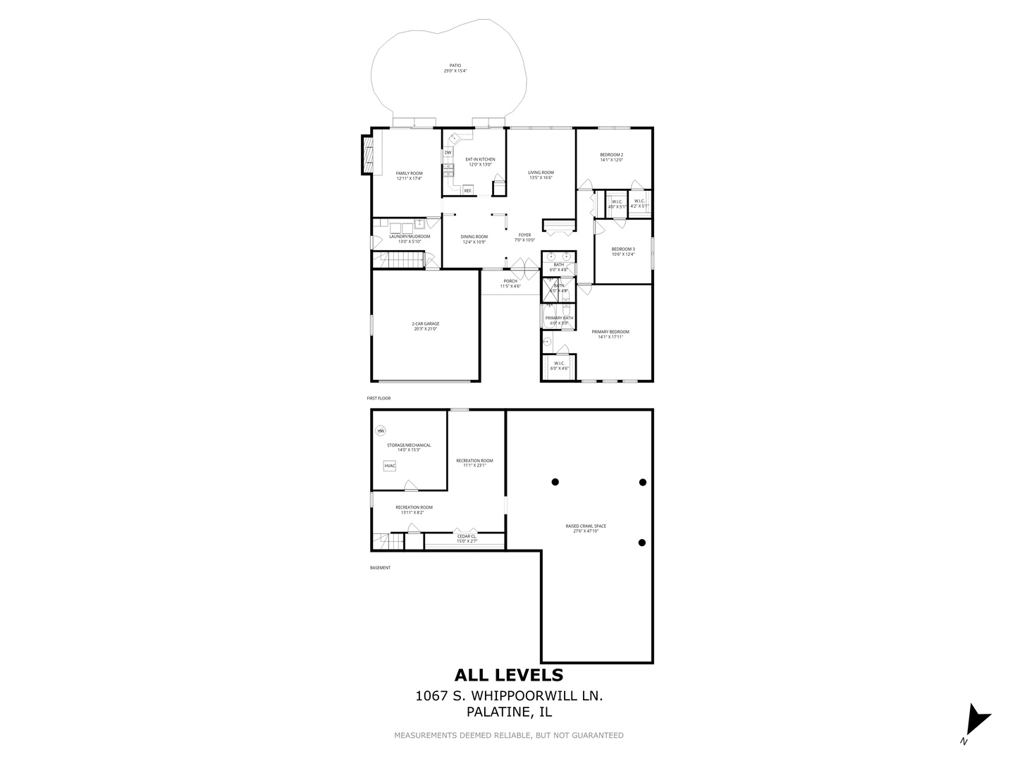 1067 S Whippoorwill Lane, Palatine, IL 60067