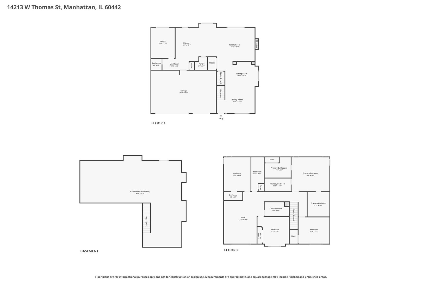 14213 W Thomas Street, Manhattan, IL 60442